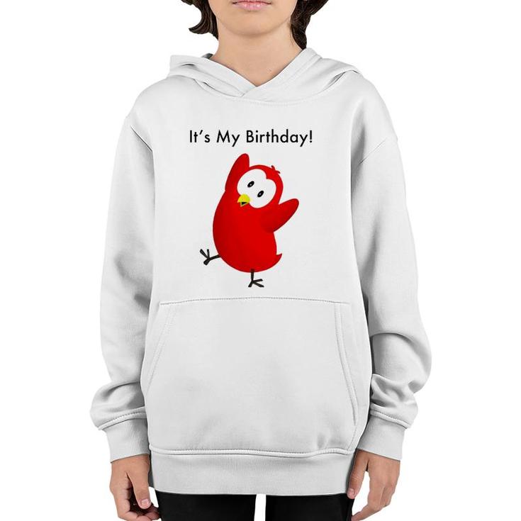 The Official Sammy Bird Its My Birthday Youth Hoodie