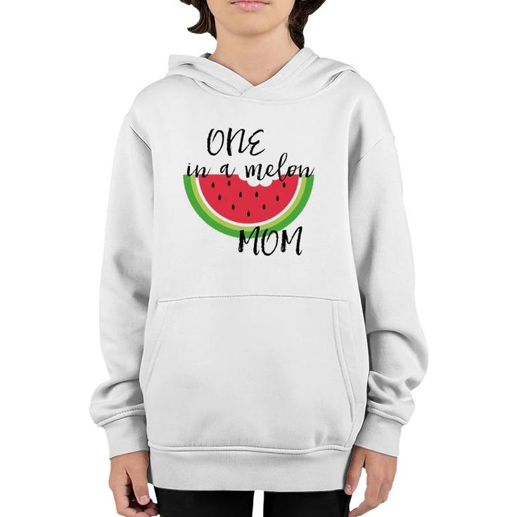 Womens One In A Melon Mom Matching Birthday Gift Sets Parents Women Youth Hoodie