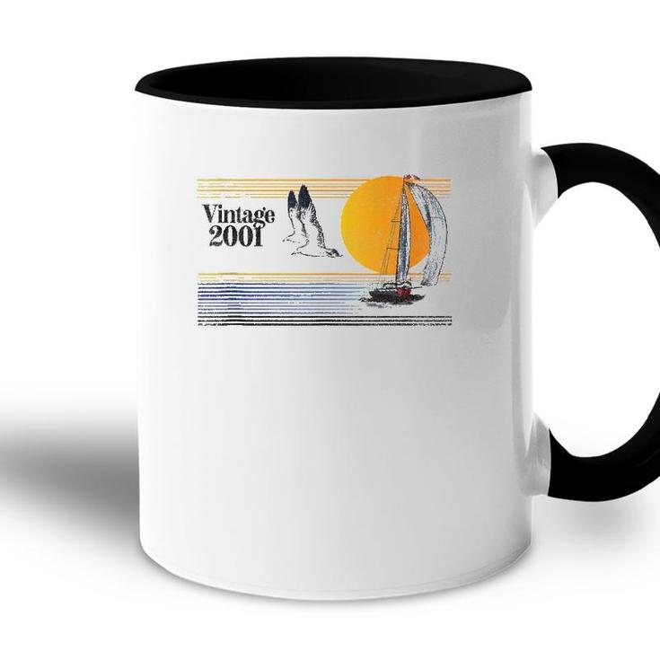 20Th Birthday 2001 20 Years Old Vintage Retro Classic Best Accent Mug