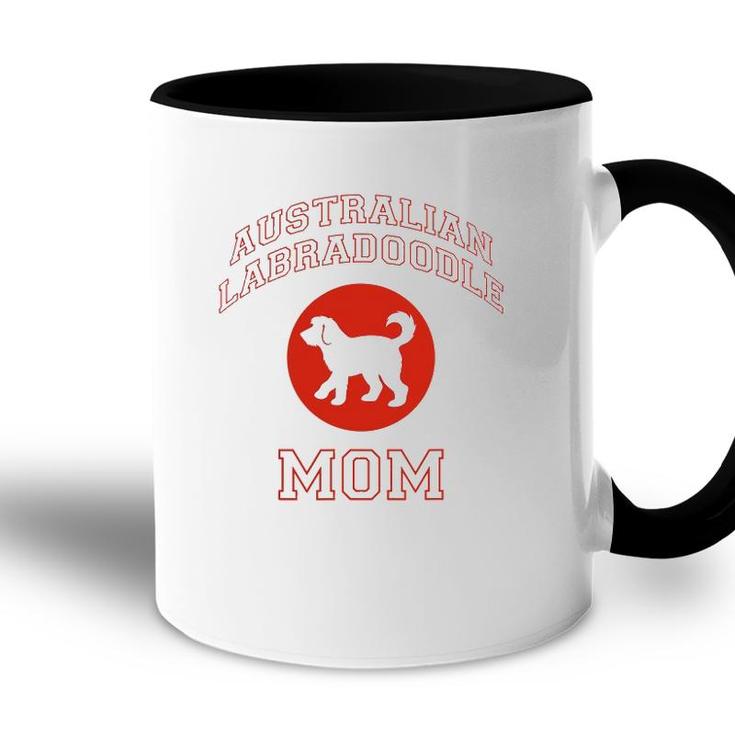 Australian Labradoodle Mom  Dog Mom Accent Mug