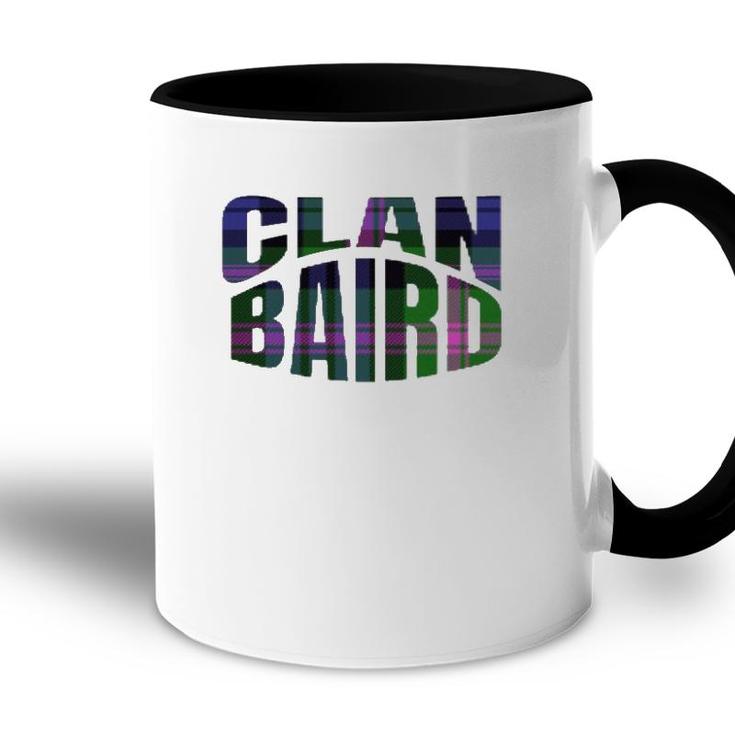Baird Clan Kilt Tartan Namesake Scotland Accent Mug