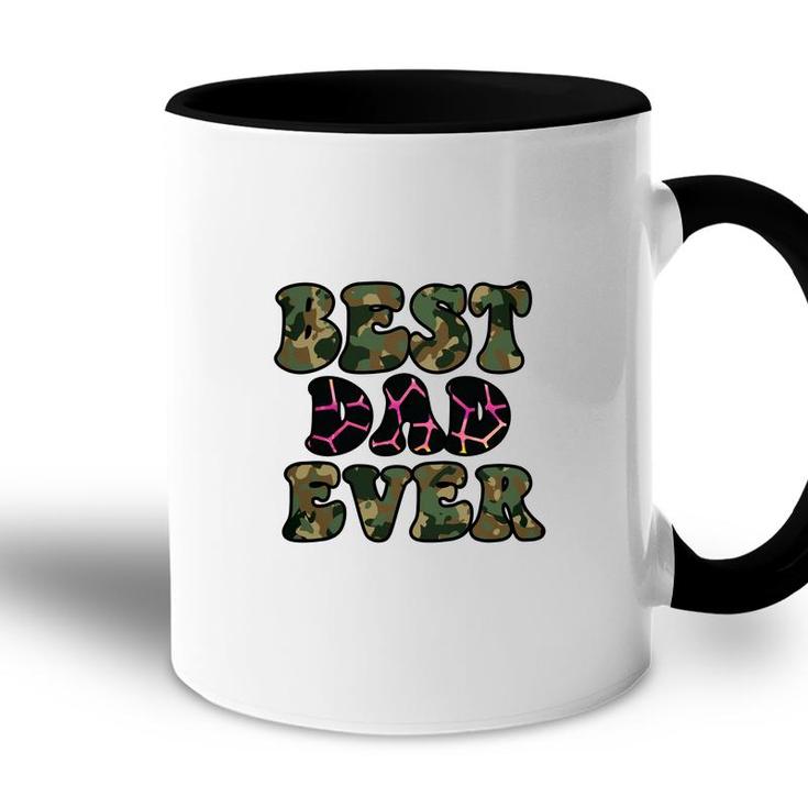 Best Dad Ever Characteristics Of The Army Fathers Day Accent Mug
