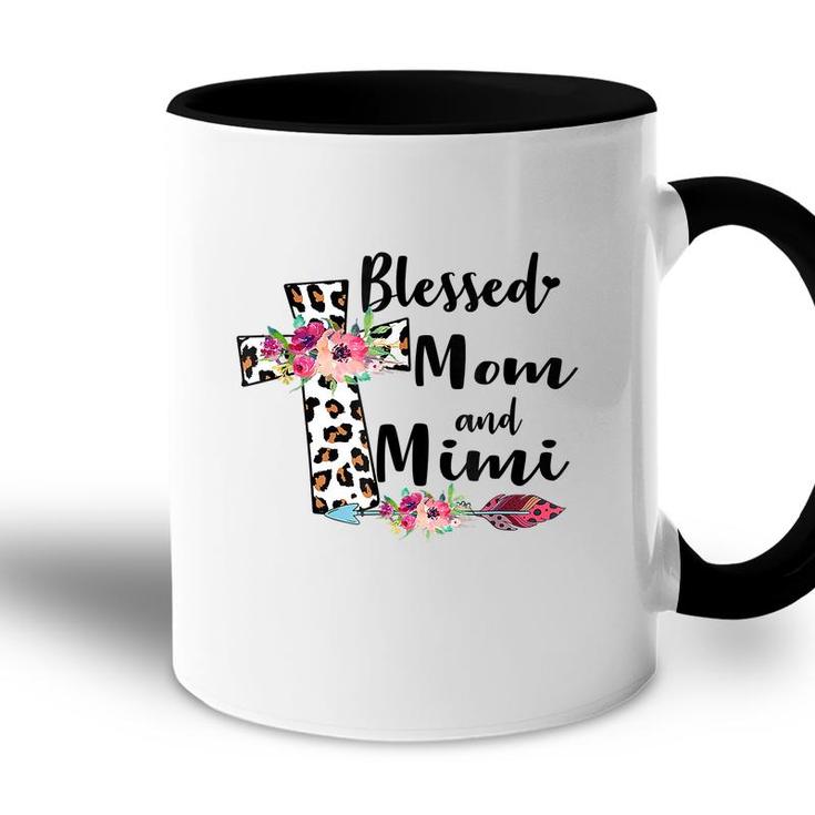 Blessed To Be Called Mom And Mimi Mothers Day  Accent Mug
