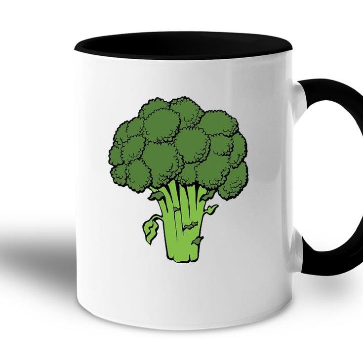 Broccoli Is Life Fun Graphic Vegetable Accent Mug