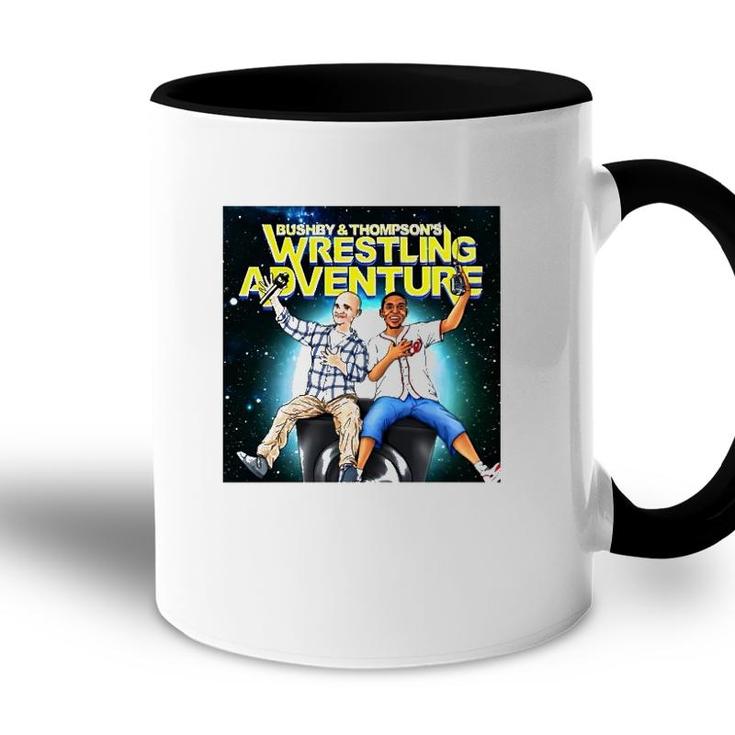 Bushby And Thompsons Wrestling Adventure Accent Mug