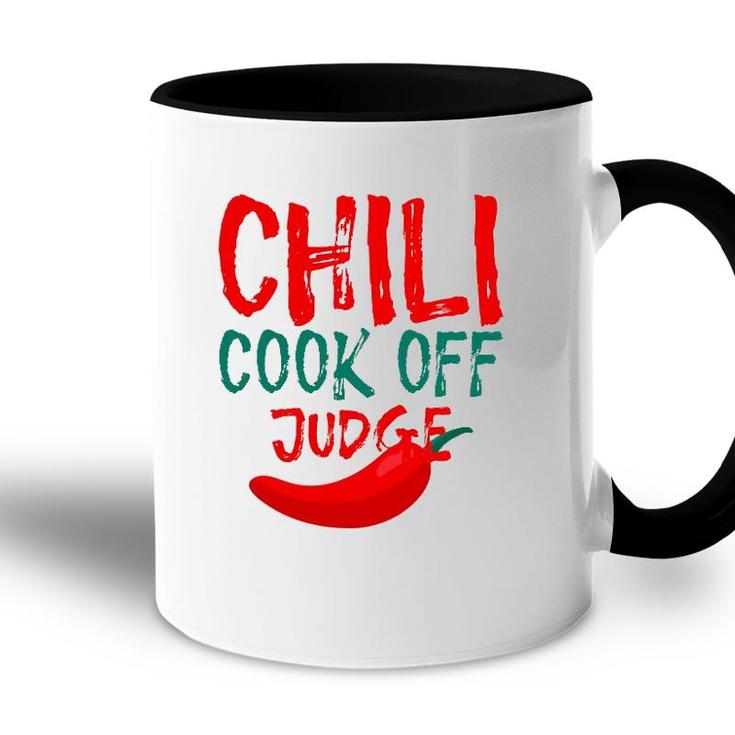 Chili Cook Off Judge Lovers Gift Accent Mug