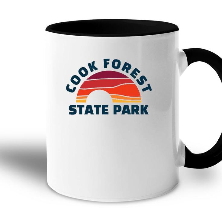 Cook Forest Park Vintage Retro Accent Mug
