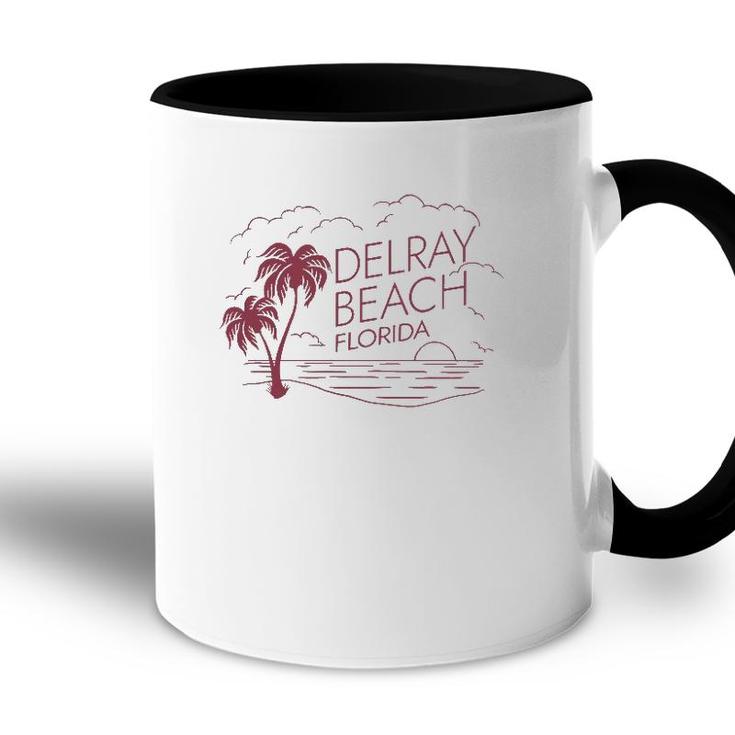 Delray Beach Florida Usa Vacation Souvenir Accent Mug