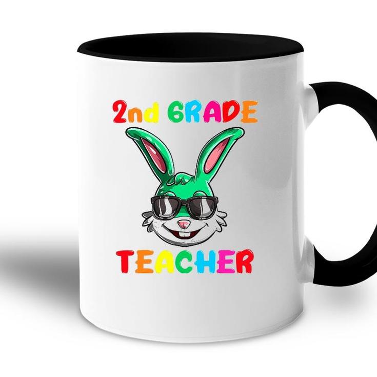 Easter Day Bunny 2Nd Grade Teacher  Easter Rabbit Accent Mug