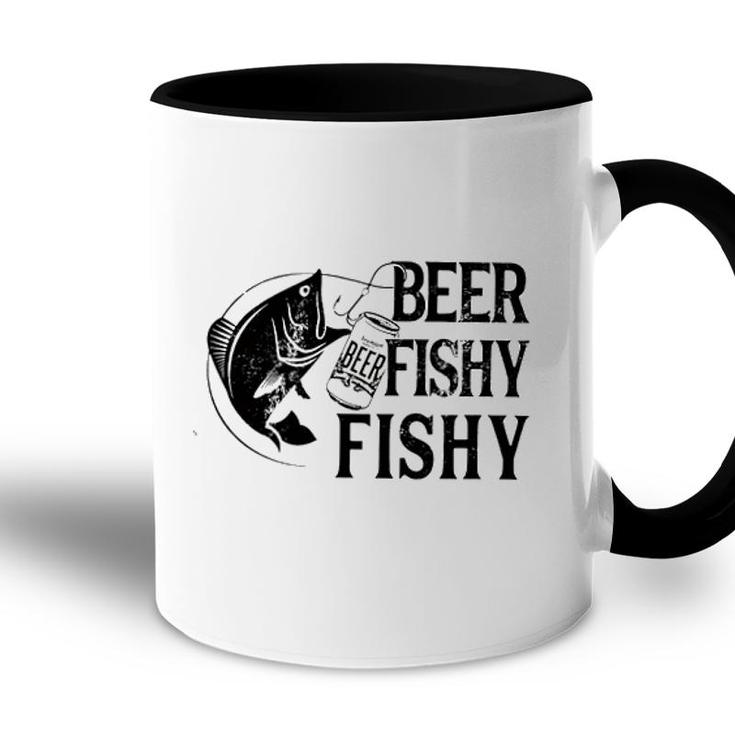 Fishing And Beer Fishy Fishy 2022 Trend Accent Mug