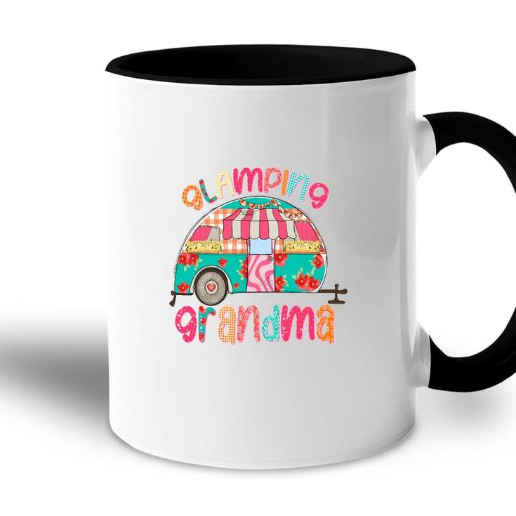 Glamping Grandma Colorful Design For Grandma From Daughter With Love New Accent Mug