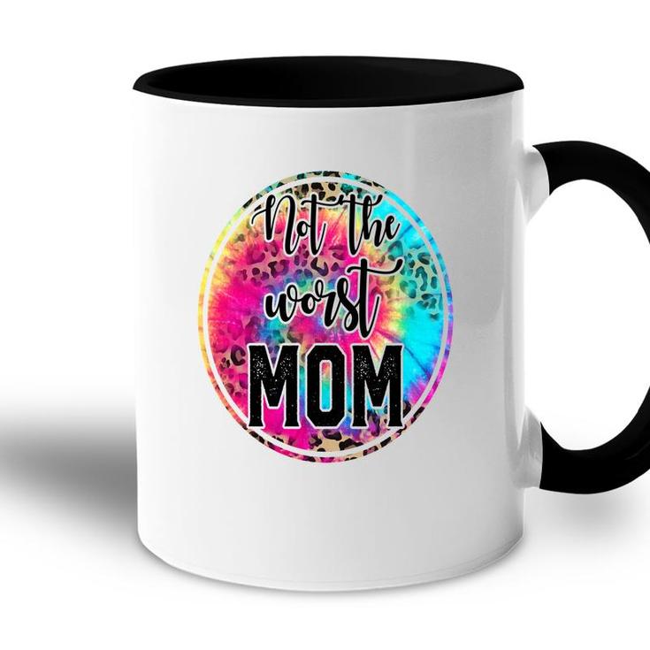 Honestly I_M Not The Worst Mom Vintage Mothers Day Accent Mug