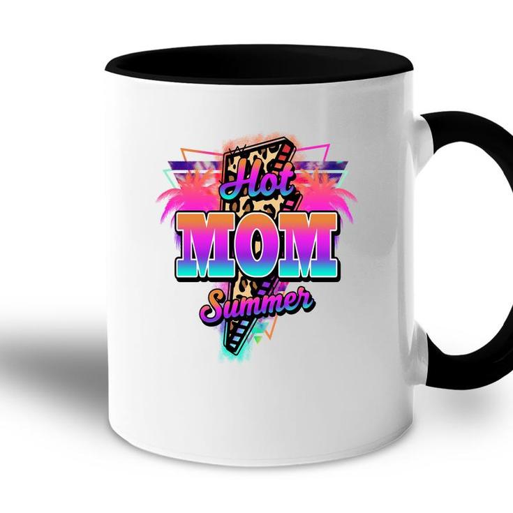 Hot Mom Summer Retro Summer Beach Accent Mug