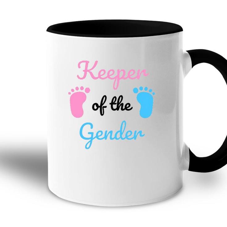 Keeper Of The Gender Reveal Party Supplies Accent Mug