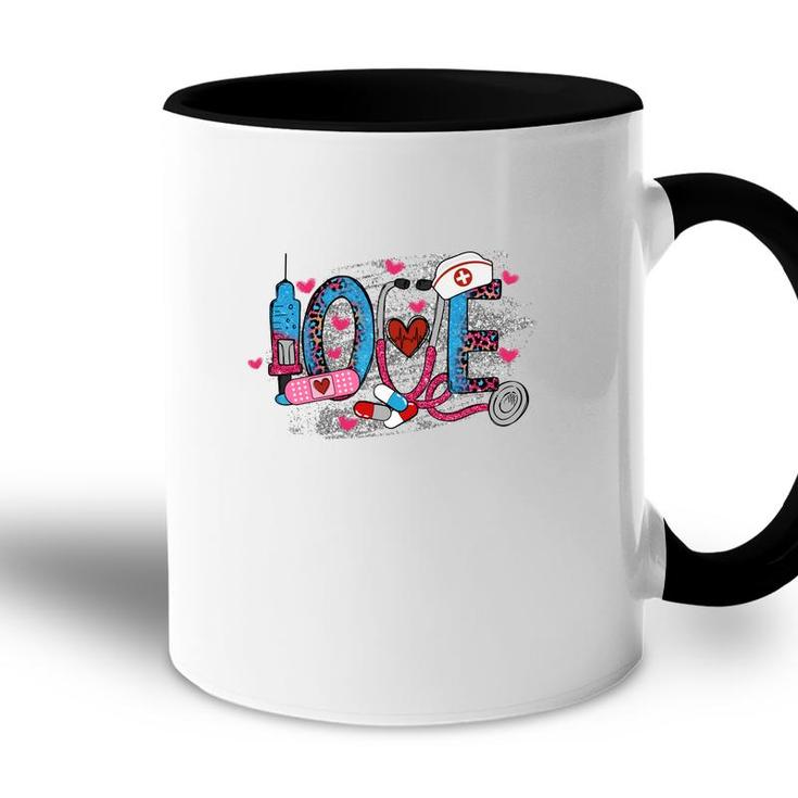 Love Nurse Great Impression Gift For Human New 2022 Accent Mug