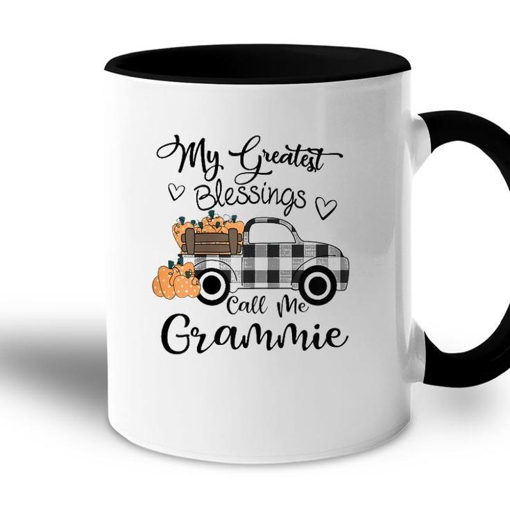 My Greatest Blessings Call Me Grammie - Autumn Gifts Accent Mug