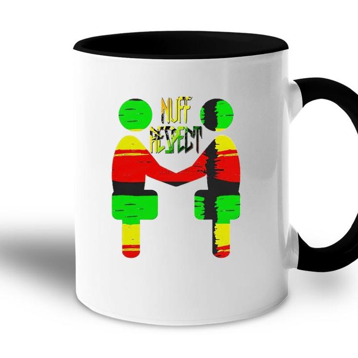 Nuff Respect Lady G Shake Hands Accent Mug