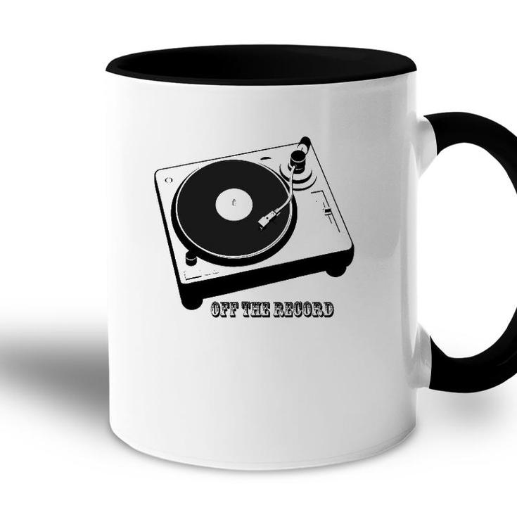 Off The Record Music Lover Accent Mug