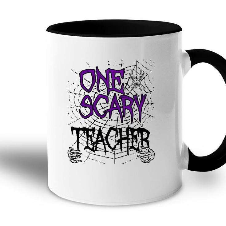 One Scary Teacher Matching Family Halloween Costume Accent Mug