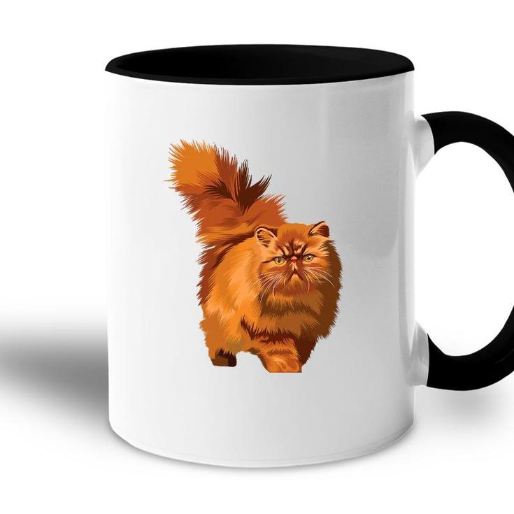 Persian Cat Cute Cat Pet Lover Accent Mug