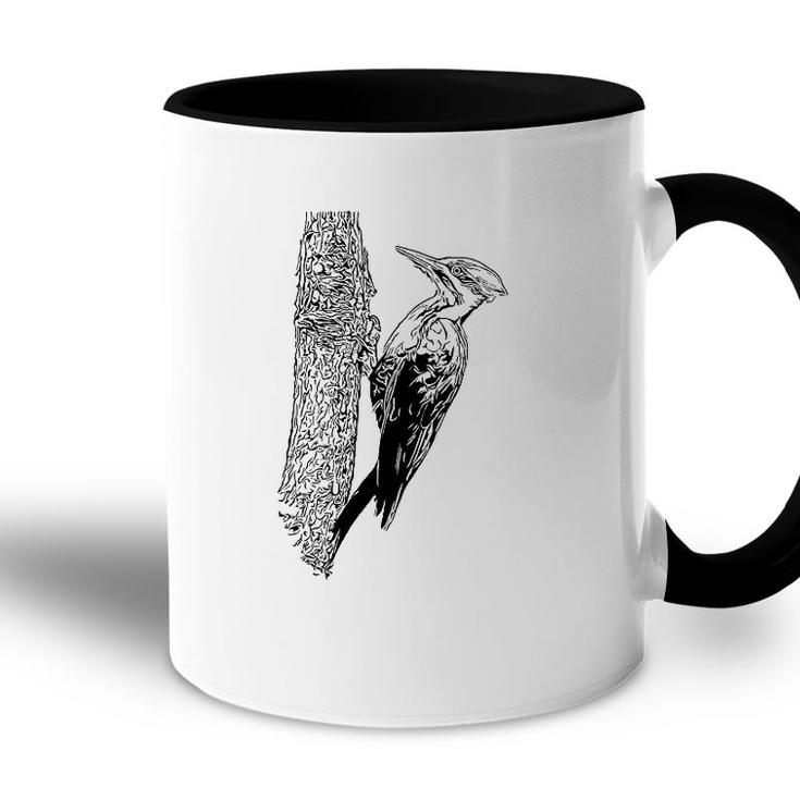 Pileated Woodpecker Bird Lover Gift Accent Mug