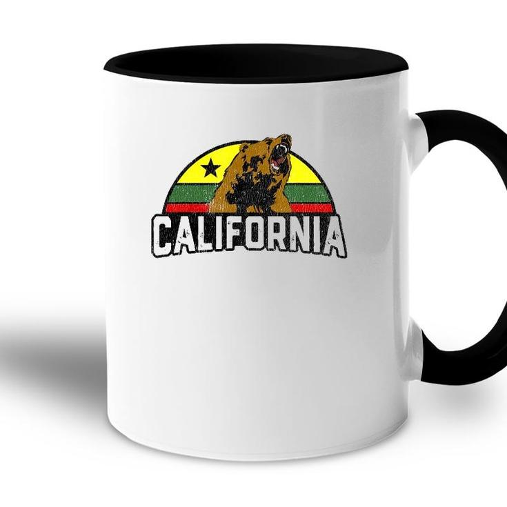 Rasta Bear California Republic Vacation Accent Mug