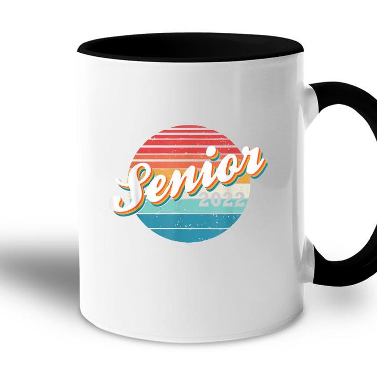 Retro Senior Class Of 2022 Seniors  Accent Mug
