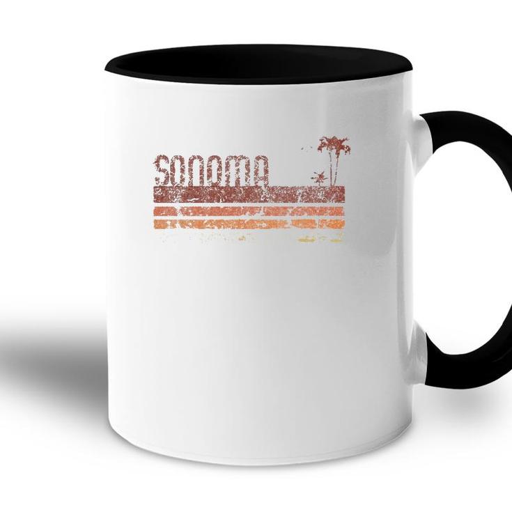 Sonoma Vintage 70S 80S Vacation Accent Mug