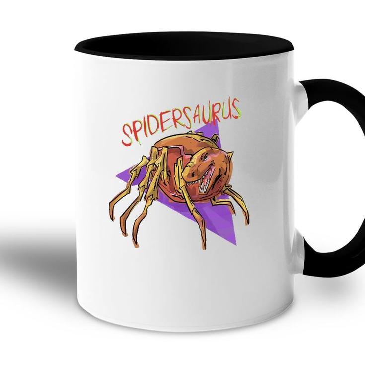 Spidersaurus Spider Dinosaur Tyrannosaurus Trex Spider Lover Accent Mug