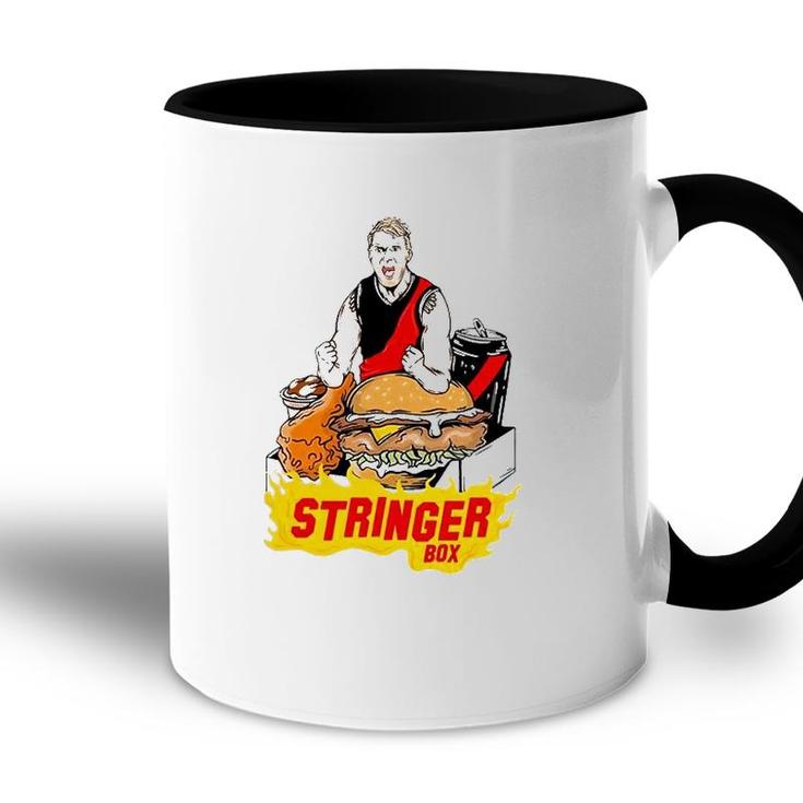 Stringer Box Hamburger Chicken Soda Accent Mug