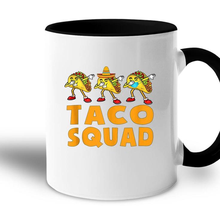 Taco Squad  Crew Cinco De Mayo Cute Tacos Kids Toddler  Accent Mug