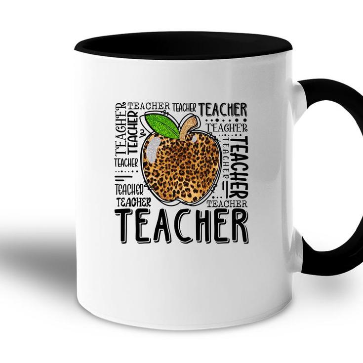 Teachers Are The Owners Of The Apple Of Knowledge Accent Mug