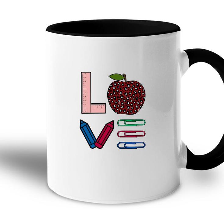 The Teacher Has A Love For His Work And Students Accent Mug