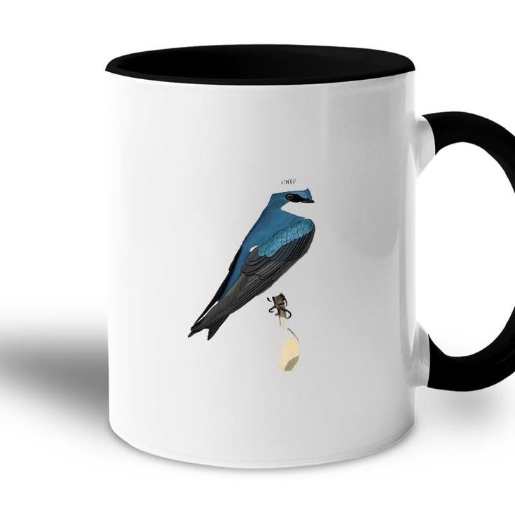 Tree Swallow Kitchen Chef Hat Cooking Funny Bird Accent Mug