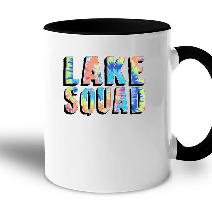 Womens Lake Squad Fun  Accent Mug