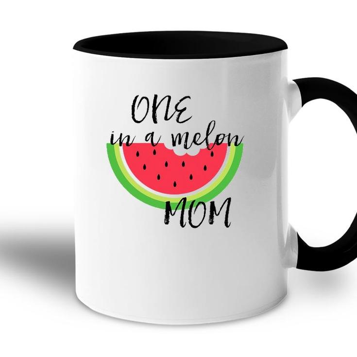 Womens One In A Melon Mom Matching Birthday Gift Sets Parents Women Accent Mug