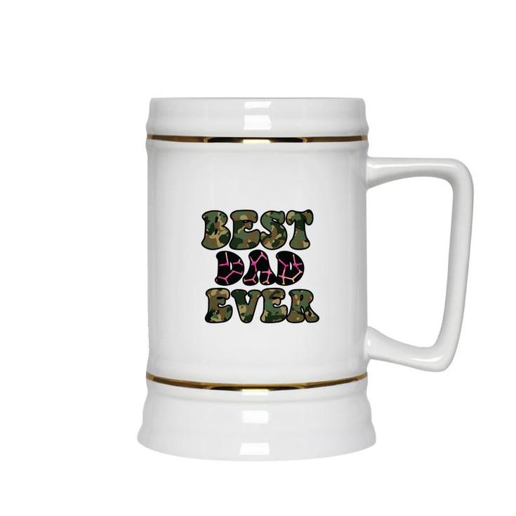 Best Dad Ever Characteristics Of The Army Fathers Day Ceramic Beer Stein