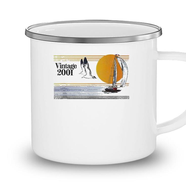 20Th Birthday 2001 20 Years Old Vintage Retro Classic Best Camping Mug