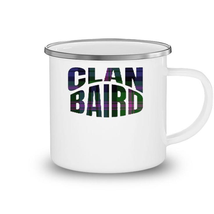 Baird Clan Kilt Tartan Namesake Scotland Camping Mug