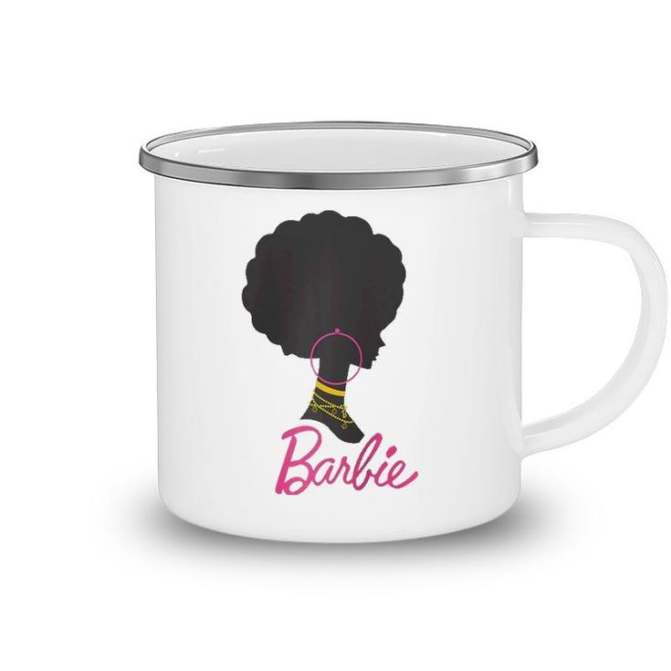 Barbie Afro Barbie Raglan Baseball Tee Camping Mug