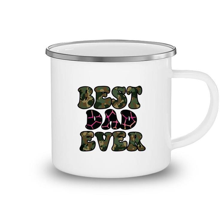 Best Dad Ever Characteristics Of The Army Fathers Day Camping Mug