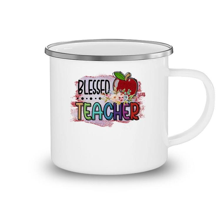 Blessed Teachers Is A Way To Build Confidence In Students Camping Mug