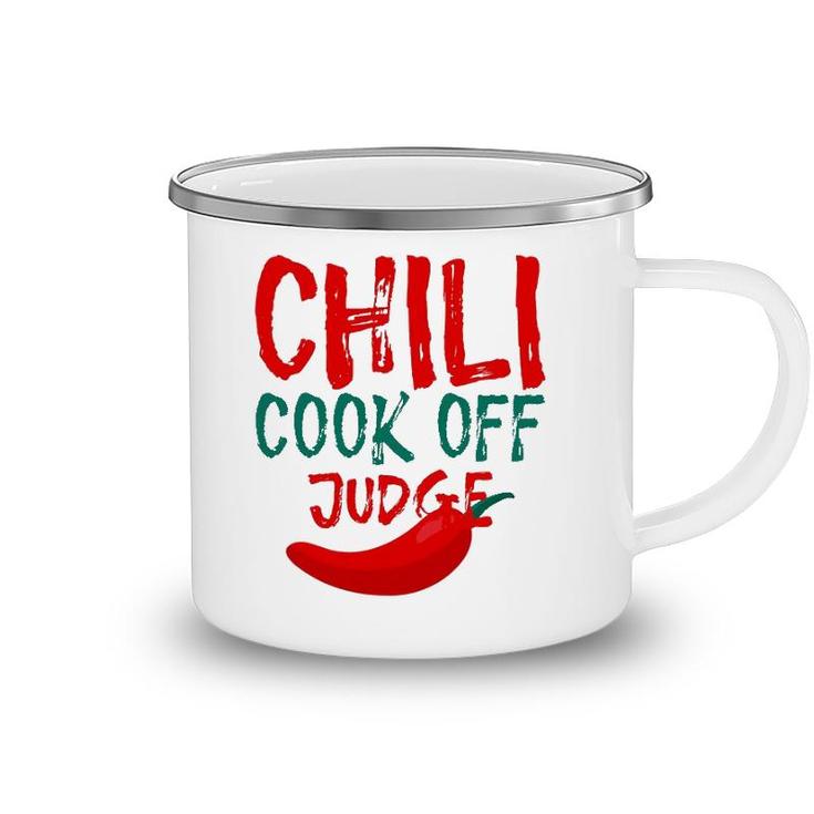 Chili Cook Off Judge Lovers Gift Camping Mug
