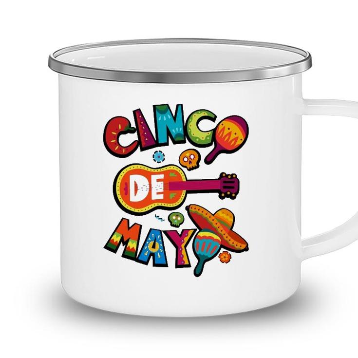 Cinco De Mayo Men Women Kids Mexican Fiesta 5 De Mayo Camping Mug