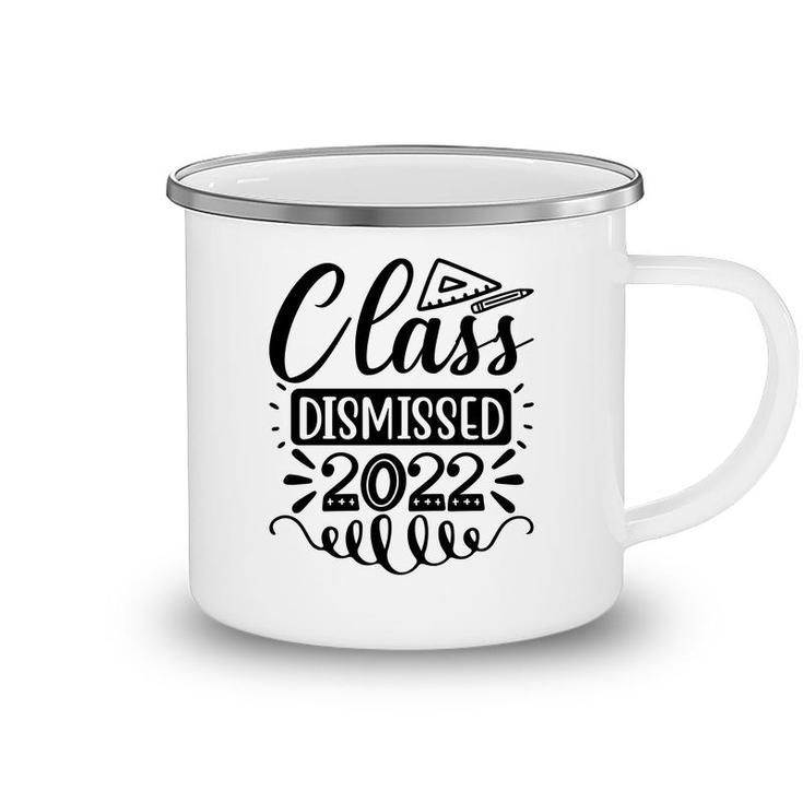 Class Dismissed Last Day Of School Full Black Camping Mug