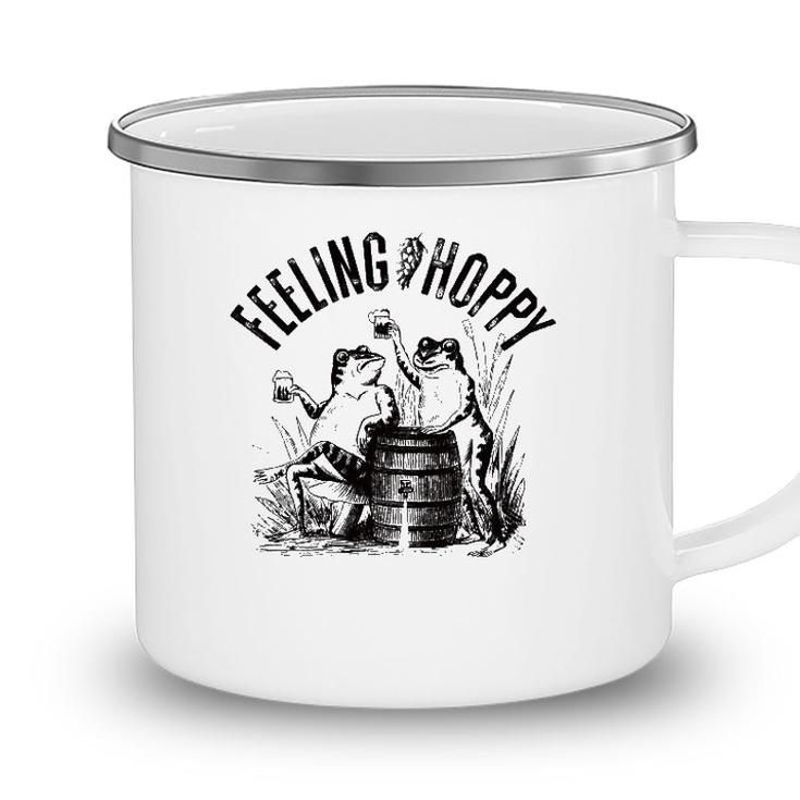 Craft Beer Brewer Lover Gift Funny Hops And Drinking Frogs Camping Mug
