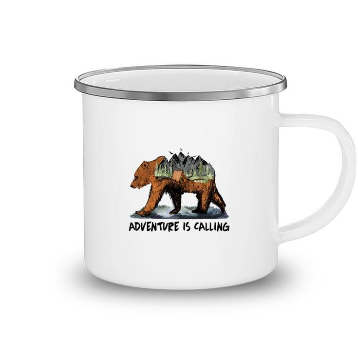Custom Adventure Is Calling You Join Camp Life Camping Mug