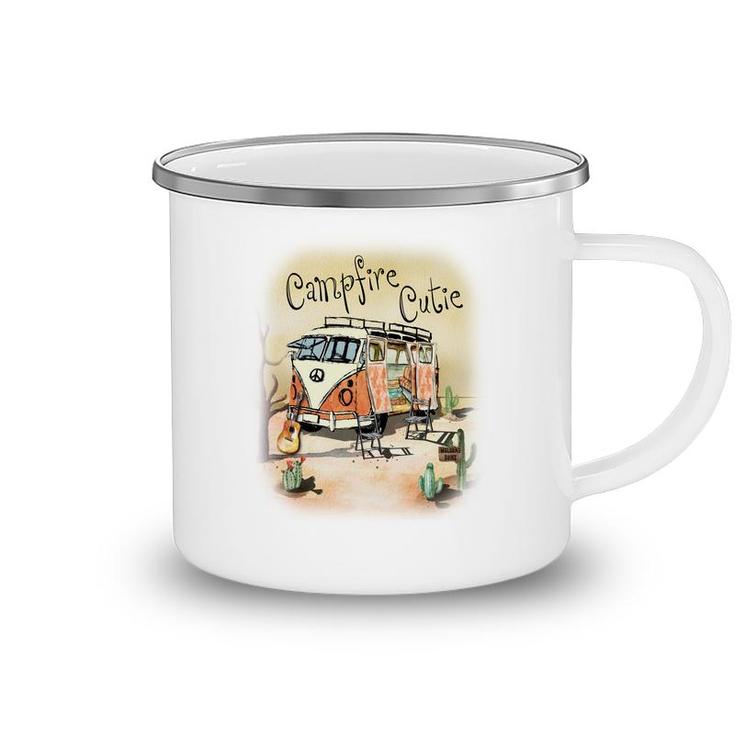 Cute Custom Campfire Cutie Camp Life Idea Gift Camping Mug