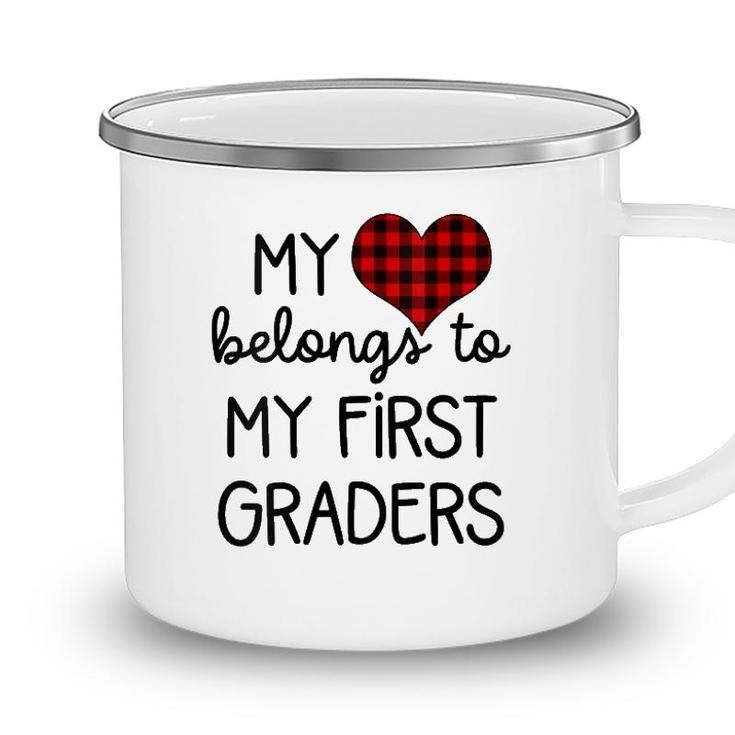 Cute Sweet Valentines Day Gift Idea For 1St Grade Teacher Camping Mug