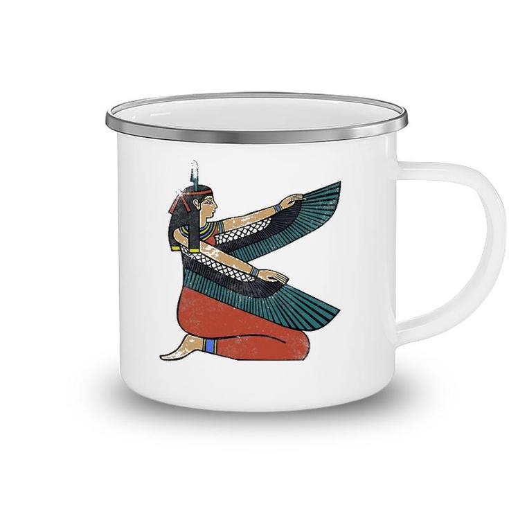 Egyptian Goddess Maatlove Egypt Archaeologist Gifts Camping Mug